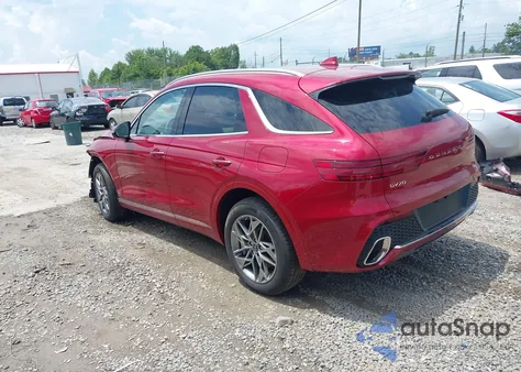 2025 Genesis Gv70 2.5T Awd из США, поврежденный, VIN 5NMMADTB5SH021934